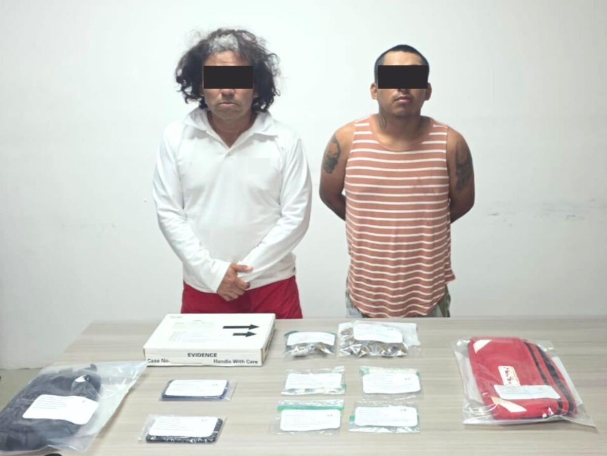 Presenta FGE a detenidos durante operativo en Costa Mujeres
