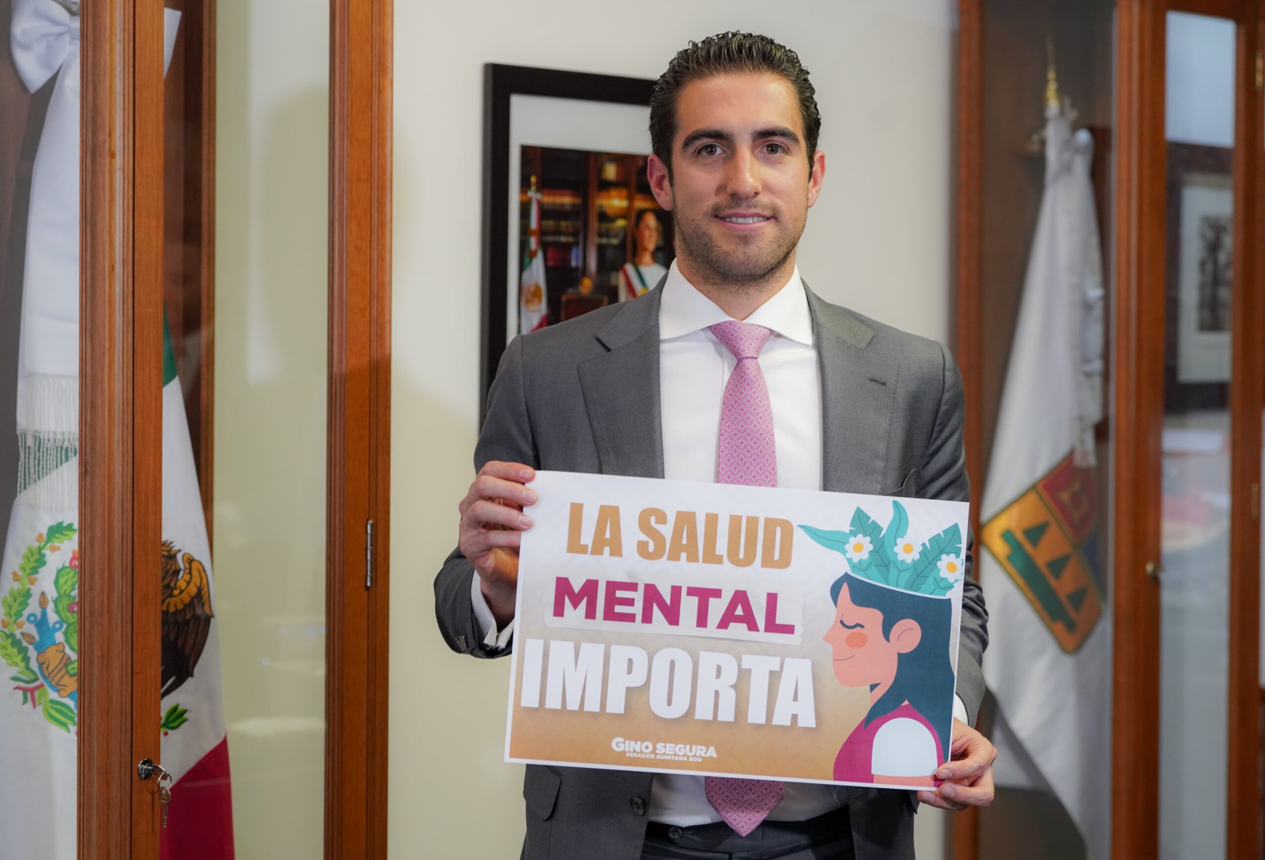 Propone Gino reforma para atención integral de salud mental