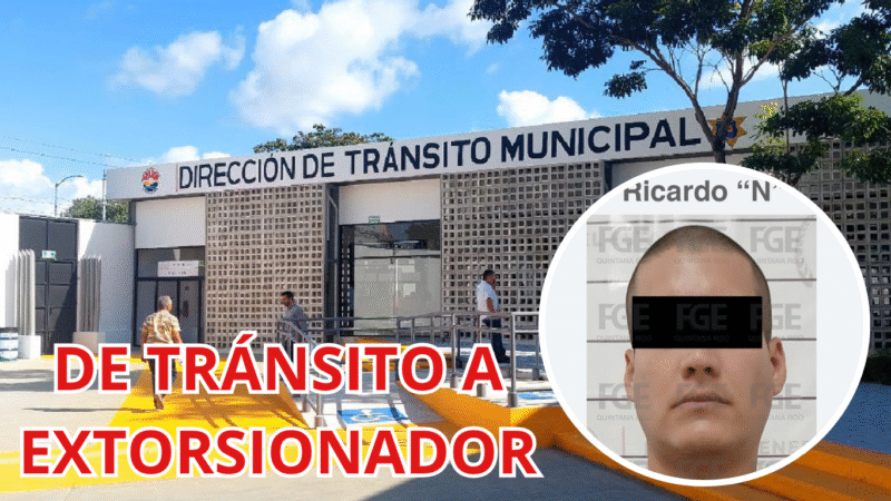 Capturan a expolicía de Tránsito por extorsionar a turista italiano