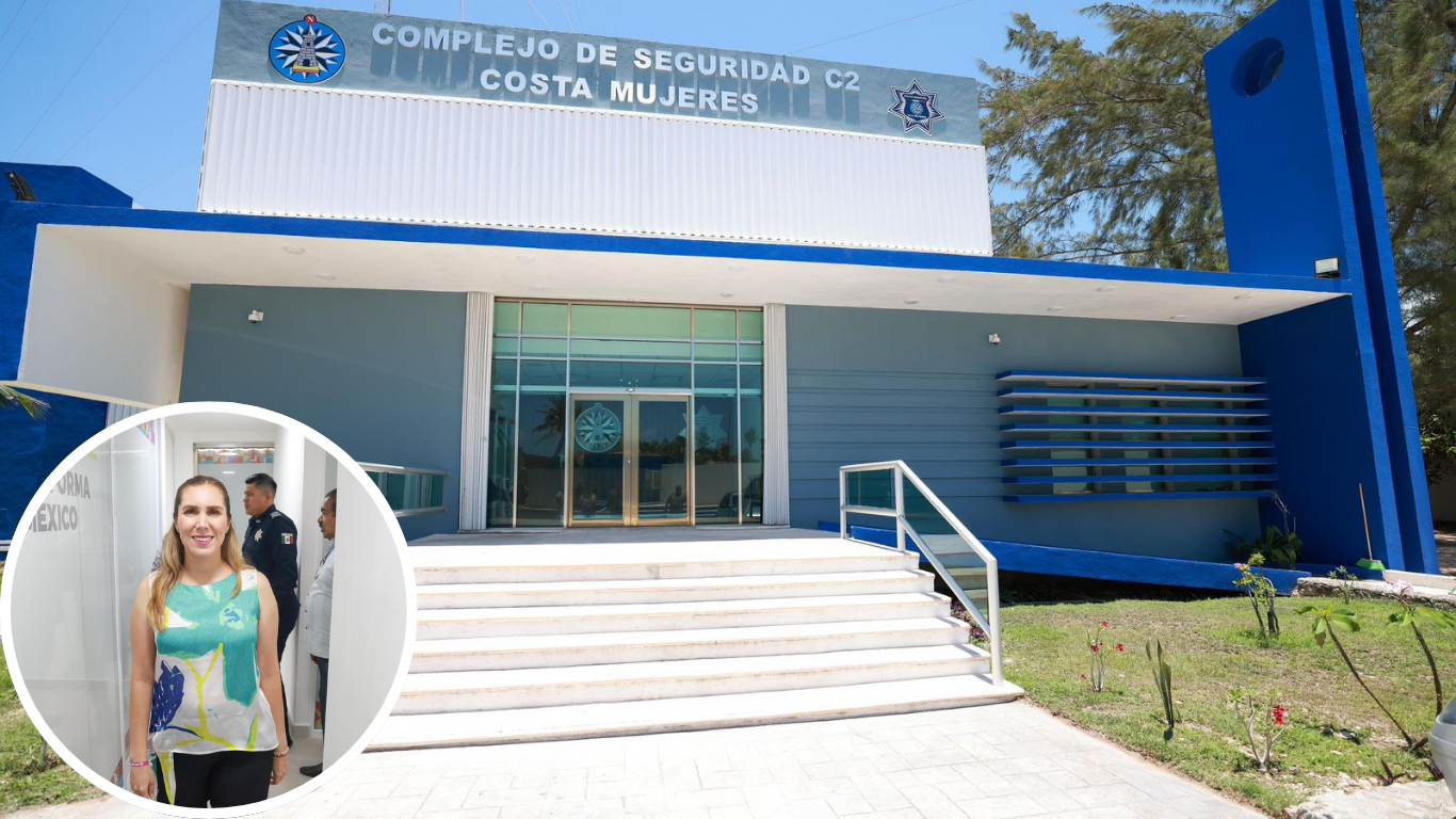 Constata Atenea avances del nuevo C2 de Costa Mujeres