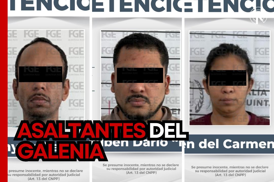 Resuelve FGE asalto a Hospital Galenia; hay tres detenidos