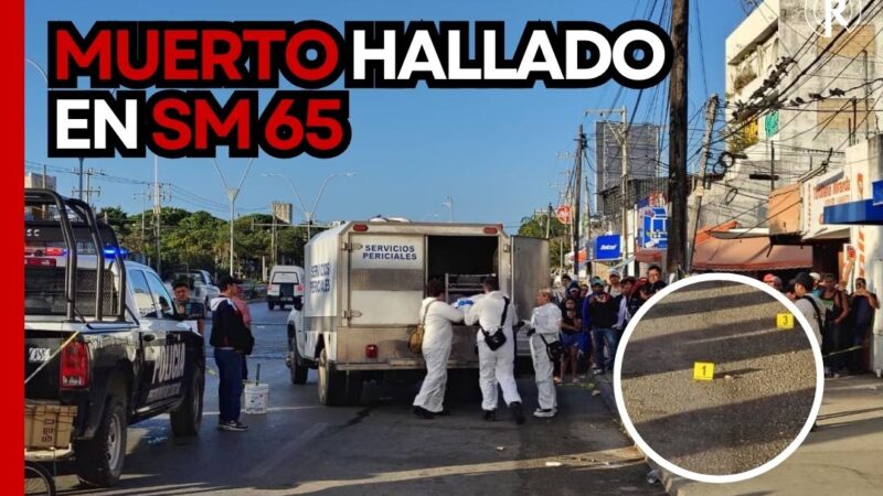 Hallan a víctima de homicidio en la Av. Portillo